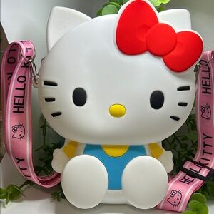 Hello Kitty White and Red Crossbody Bag